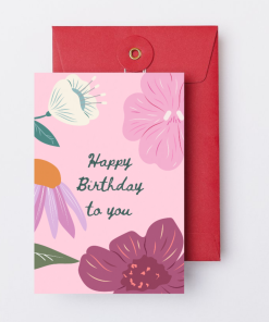 Happy Birthday To You - Flowers