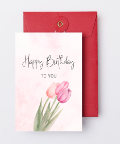 Happy to you - tulips