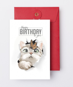 Happy Birthday To You  - cat greetings