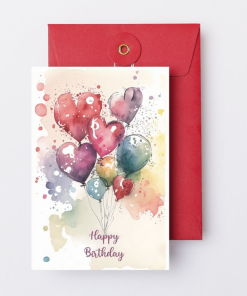 Happy Birthday -  bunch of balloons